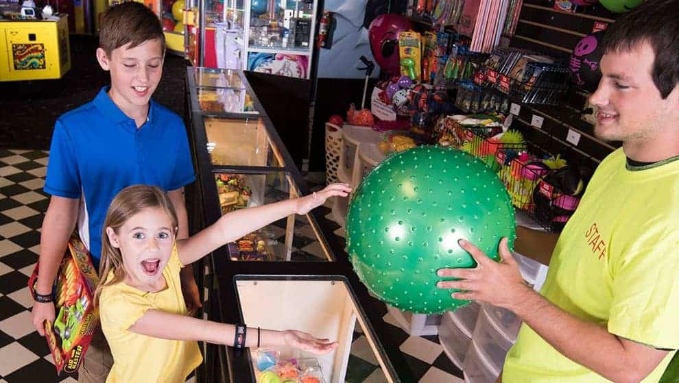 Win fun prizes in our Arcade in Pigeon Forge