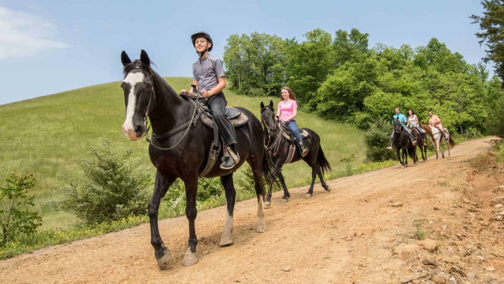 Horseback Riding in Pigeon Forge